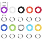 400 Sets Metal Eyelets Grommets 3 16 Inch 10 Colors