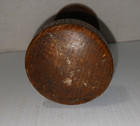 Antique Wooden Barrel Door Knob Art Deco Architectural Salvage 1 W  Defect