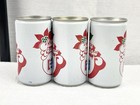 3 Vintage Pepsi Can 12 Oz Banks Season Greetings Promotional Good Condition