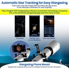 70080 Telescope With High Tripod Mobile Adapter 28-210x For Moon Watching Gift