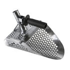 Dune Hydra 11  X 8  Stainless Metal Detector Sand Scoop W  Front Mount   Handle