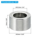 2 Pcs M10 Stainless Steel Spacers Metal Spacer 10 2mm Id X 16mm Od X 10mm L