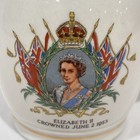 Vintage Royal Winton Coronation Cup Mug Queen Elizabeth Ii June 2nd 1953