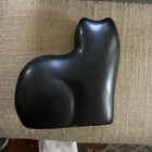 Vintage Mid Century Modern Style Ceramic Black Cat Figurine