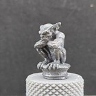 Bronze Gargoyle Figurine Gothic Guardian Dark Fantasy Metal Decor Collectible