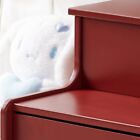 Kings Brand Step Stool For Kids With Storage Bedroom Bathroom Kitchen  Red