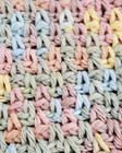 Handmade Set Of 4 Crochet Cotton Dish Cloths Or Wash Cloths  8 X 8  Inches