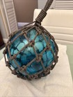Japanese Glass Fish Floats - Turquoise - Medium 