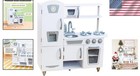Interactive Wooden Play Kitchen For Kids