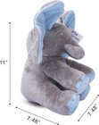 Dimple Kyle Peek A Boo Elephant Toy  Interactive Singing Blue 