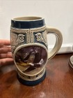 Lot Of 3 Vintage Ceramic Beer Steins
