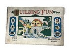 Antique 1910s Building Fun Toy Game Set     Vintage Lithograph Cutouts  Ephemera