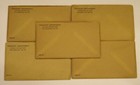 Lot Of 5 - 1959 Government Issued Proof Set Envelopes - No Coins