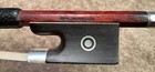 Good Vintage Silver Edwin Herrmann Violin Bow  Excellent Playing Condition