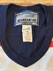 Very Rare New Haven Beast  Ahl Minor Professional Hockey Bauer Jersey Size L