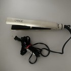 L   ange Flat Iron Ceramic Hair Straightener 1  Adjustable Temp Model Hs035 Lange
