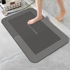 Super Water Absorbent Bath Mat Non Slip Quick Dry Bathroom Shower Rug 24  32