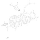 Suzuki Genuine Part - Atv Cylinder Intake Pipe Gasket  lt50 90-05  Lt-a50 02-05 