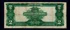  2 1899 Large Size Silver Certificate Note Blue Seal  p703 