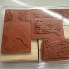 New Stampin    Up  Land That I Love Rubber Stamp Set     Patriotic Usa 4th Of July