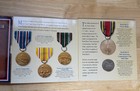 1991-1995 Ww Ii 50th Anniversary Coin And Victory Medal Set Ogp   Coa sc0326-071