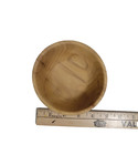 Handcrafted Wood Turned Locust Bowl Cup Figured 4 Inches Signed