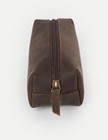 Leather Pencil Case - Handcrafted Full-grain Zipper Leather Pen Pencil Holder   