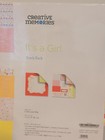 Creative Memories It s A Girl Stack Pack Scrapbooking 24 Paper 2 Pages Die Cuts