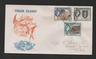 Virgin Islands 1956 4c  To  4 80 Sc 119-127 3 Definitives First Day Covers