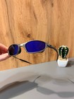 Oakley X-metal Juliet 1 0 Sunglasses Silver Frame blue Lenses   Oakley Penny