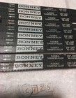 10pc Bonney  f1018 10  Flexible 18t Tungsten Steel Hacksaw Blades Set Usa         
