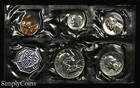1959 Proof Set Silver Coins Us Mint Lot Original Envelope Coa Mq