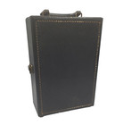  Vtg Travel Bar Set In Hard Case W  Key  Shaker  Decanter  Cups  Utensils  Read