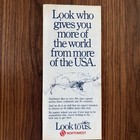 Northwest Airlines City Timetable Anc Pdx Sea Geg - June 1  1987