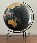 1950s Weber Costello 12    Black Seas Peerless Globe Mid Century Mod Cram Replogle