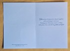 Merry Christmas Greeting Card    Envelope 5x7  