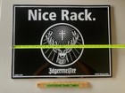      Jagermeister  nice Rack  Deer Hunting Metal Beer Tin Tacker Bar Sign
