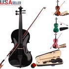 High Quality 4 4 Full Size Acoustic Violin Fiddle   Case   Bow  rosin Beginner