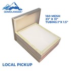 Usa-6pcs 23  X 31  Aluminum Frame Silk Screen Printing Frame 160 Mesh