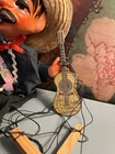 Mexican Marionette String Puppet Cowboy With Mexico Guitar 14  