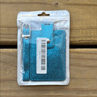 Blue Glitter Sparkly Luggage Tag For Suitcases Protection Bags Travel Id Holder