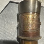 Antique Brass Victorian Spyglass Maritime Telescope With Wooden Box