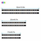 12 Pcs Motorcycle Rgb Led Strip Light Under Glow Neon Kit Bluetooth App Control