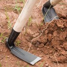 Forged Steel Garden Hoe Heavy-duty Weeding Digging Tool For Farming   Plantiing