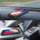 Car Wireless Charger Pad Phone Fast Charging Non-slip Mat For Iphone Samsung Lot