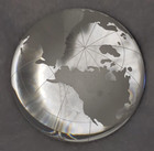 Cw Smallville Superman Lex Luthor Screen Used On Set Desk Prop Globe Paperweight