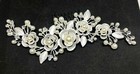 Silver Tone Hair Comb Bridal Wedding Crystal Rhinestone Hair Accessories 041720