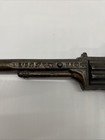 Antique 1890s J    E  Stevens  buffalo Bill  Cast Iron Toy Cap Pistol