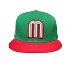 New Era World Baseball Classic Team Mexico Fitted Hat Green Red Size 8
