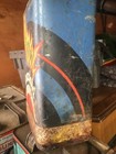 Bright 1930s Antique Vintage Auto Paint Can Advertising Oil Gas Sign I Gal
